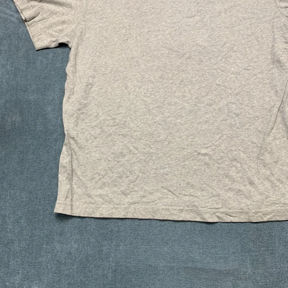 VTG Roma Atletica T Shirt Mens Large Gray Cotton Italia Patchwork Graphic